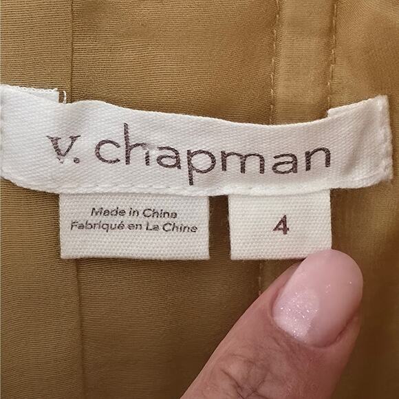 V. Chapman White Charlotte Lace Strapless Corset Slit Maxi Gown Sz 4 NWOT - Picture 10 of 10